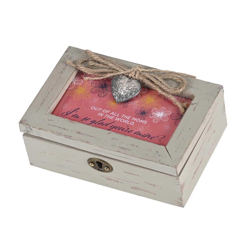 2073 Musical Trinket Photo Jewelry Box Plays Tune You are My Sunshine 4 x 6